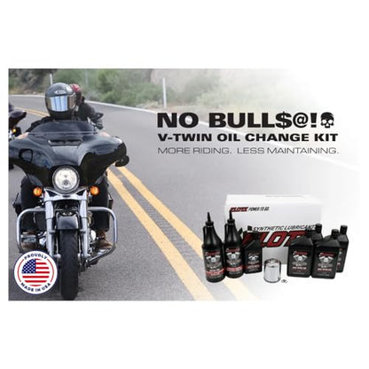 Klotz 6 Quart 20W-40 Synthetic Oil Change Kit for Indian™ Thunderstroke Motorcycle - size: 6 Quart - Indian Thunderstroke