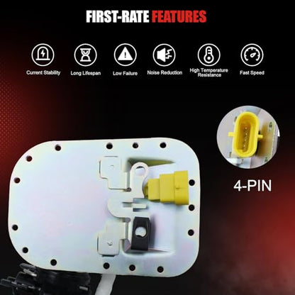 75141-08A Fuel Pump Module Assembly Compatible with Harley-Davidson Softail