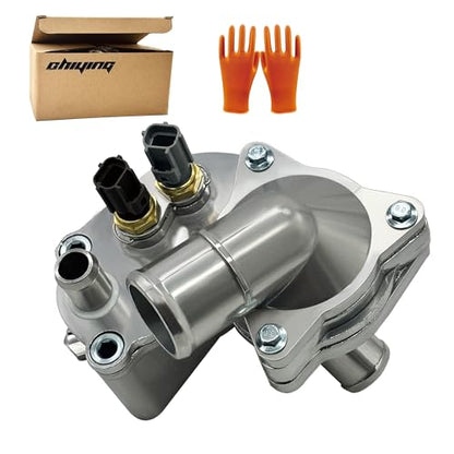 Aluminum Thermostat Housing Upgrade Compatible with 2001-2005 Ford Explorer
