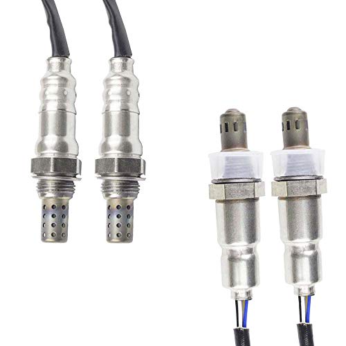 4PCS Oxygen Sensor 1 & 2 for 2009 2010 2011 2012 2013 Honda Pilot Ridgeline 3.5L Upstream + Downstream