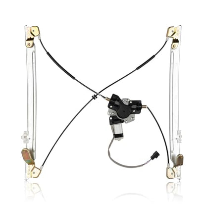 Front Passenger Side Power Window Regulator w/Motor Assembly Compatible for Chrysler Town & Country Voyager, Dodge Caravan Grand Caravan 2001-2003 Replace 741-824 5135250AA 11A110 2552-6324R