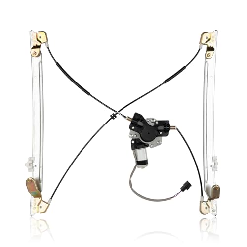 Front Passenger Side Power Window Regulator w/Motor Assembly Compatible for Chrysler Town & Country Voyager, Dodge Caravan Grand Caravan 2001-2003 Replace 741-824 5135250AA 11A110 2552-6324R