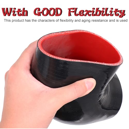 90 Degree Elbow 4 inch Silicone Coupler Intercooler Hose 4-Ply - size: ID 4"