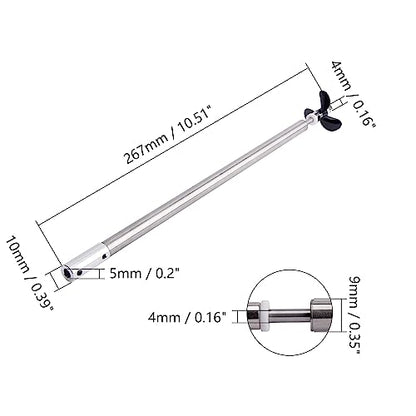 Fielect Drive Shaft w Propeller and Universal Joint for RC Boat, L250mm Shaft, L200mm Sleeve, D36mm Propeller, Fit for 5mm Motor Shaft - color: 5.00mm 25cm 20cm