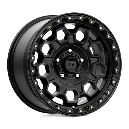 KMC TREK 17X9 5X1505.71 18mm SATIN BLACK - KM54579058718 - color: SATIN BLACK, size: 17X9, 5X150, 5.71, 18mm