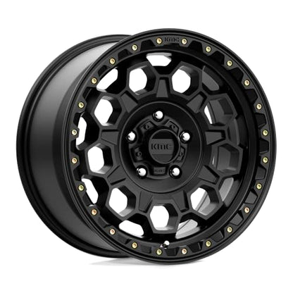 KMC TREK 17X9 5X1505.71 18mm SATIN BLACK - KM54579058718 - color: SATIN BLACK, size: 17X9, 5X150, 5.71, 18mm