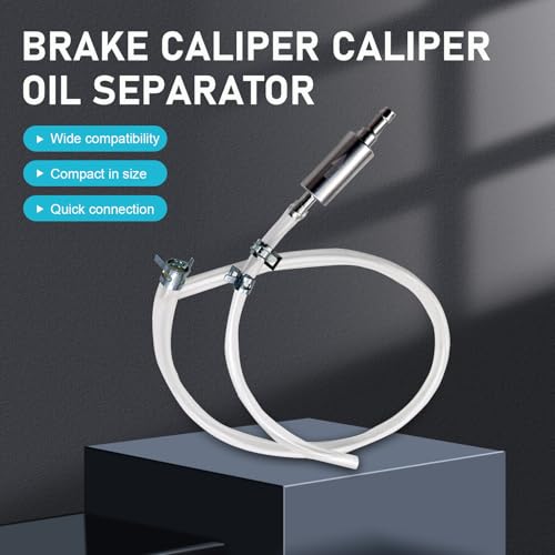2 PCS Brake Bleeder Hoses, One-Way Brake Bleeder Hose Kit with Check Valve, Brake Hydraulic System Bleeding Tools, Universal for Car Motorcyle Clutch (Transparent)