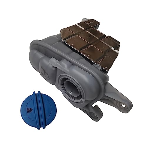 PartsFlow Engine Coolant Expansion Tank With Cap And Sensor For 2009 2010 2011 2012 Audi Q5 V6 3.2L DOHC For 2012 2013 2014 2015 2016 Audi S5 V6 3.0L DOHC 8K0121405F - color: 8K0121405Q