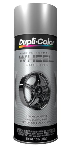 Dupli-Color HWP101-6PK High Performance Wheel Paint - Silver - 12 oz Aerosol Can Pack of 6 - color: Silver, size: 12 Ounce (Pack of 6)
