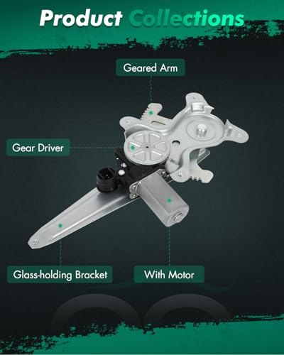 SCITOO Power Window Regulator w/Motor for Lexus RX330 2004-2006 - style: 741-357