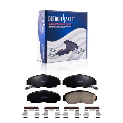 Detroit Axle - Brake Kit for 2004-2008 Acura TSX 2003-2007 Honda Accord - size: 8PR1200372/kit