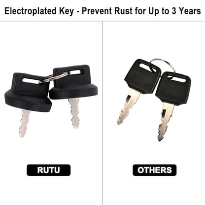 RUTU 4 Wire Ignition Switch with Key for 50cc 90cc 110cc 125cc TaoTao Sunl