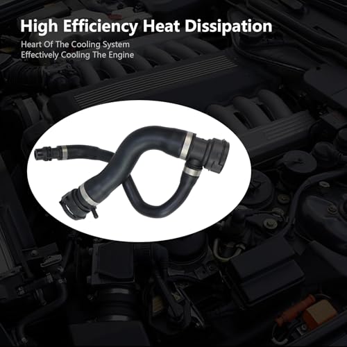 17127537107 Upper Radiator Hose Compatible with BMW