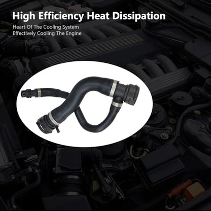 17127537107 Upper Radiator Hose Compatible with BMW