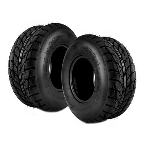 PHILTOP ATV UTV All-Terrain Tires 19x7-8, Go Kart Mini Bike Tire,4PR, Set 2 - color: Z-129 -2PCS, size: 19x7-8