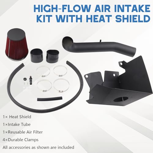 Cold Air Intake System for 2019-2024 RAM 1500 3.6L V6 Gas Truck - size: 2019-2024 Ram 1500 3.6l v6 Gas