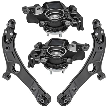 Detroit Axle - 2.0L Front Steering Knuckles Control Arms for 2011 - size: 4CU47778/4PC