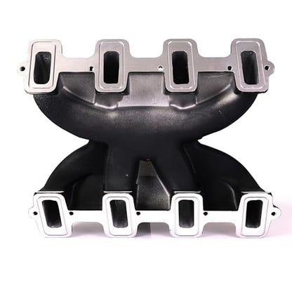 300-130 LS Cathedral Port Carb Intake Manifold for LS1 V8 Black - size: LS1 LS2 LS6 Black