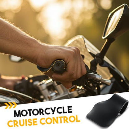 Tallew 2 Sets Motorcycle Throttle Locks and Wrist Grips