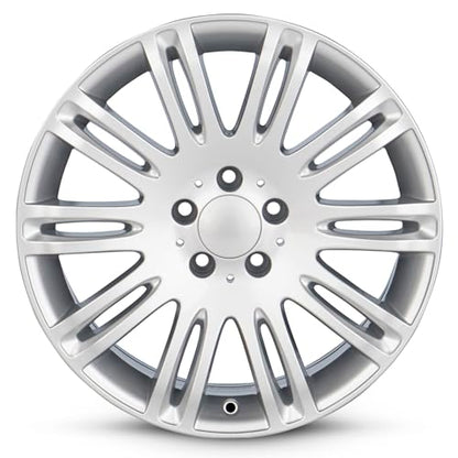 For 2007-2009 Mercedes-Benz E-Class 18 Inch Painted Silver Rim - OE Direct Replacement - Road Ready Car Wheel