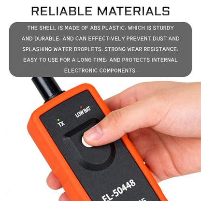 EL-50448 TPMS Relearn Tool, Tire Pressure Monitor Sensor Activation Reset Tool OEC-T5 for Most Series Vehicles OEC-T5 TPMS System Programming Training Activation Tools (Orange)