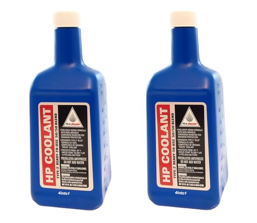 2 Pack Type 2 HP Motorcycle Coolant Genuine Honda Advanced Formula 50/50