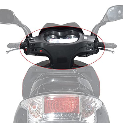Minho 125cc 150cc Chinese Scooter Body Panel Speedemeter Cover - style: Speedemeter Cover
