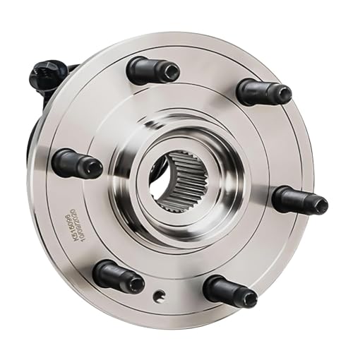Detroit Axle - Front Wheel Bearing Hubs Kit for 07-13 Chevy Silverado 1500 - size: 2W1700171/Kit