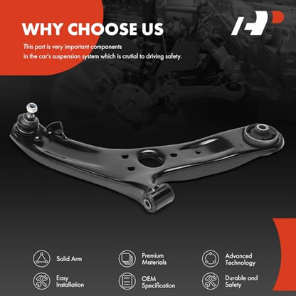 A-Premium Front Right Lower Control Arm, with Ball Joint & Bushing