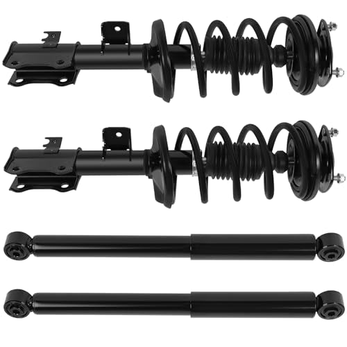 Front & Rear Complete Struts Shocks Assembly w/Coil Spring Fit for Suzuki for Grand Vitara 2006-2013