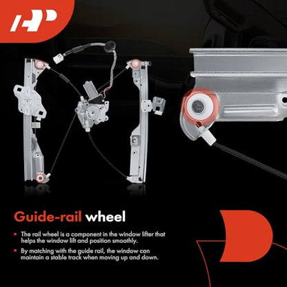 A-Premium Front Passenger Side Power Window Regulator with Motor (6-Pin) - style: Front Passenger Side (RH)