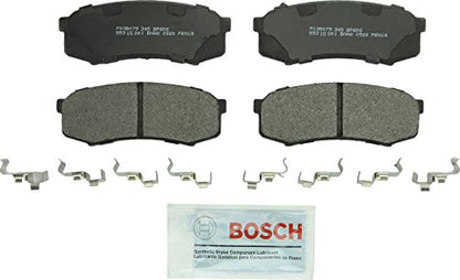 BOSCH BP606 QuietCast Premium Semi-Metallic Disc Brake Pad Set - Rear