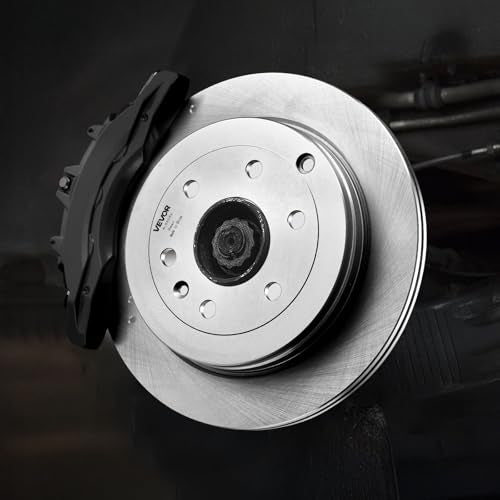 VEVOR Front & Rear Brake Kit Compatible with 2008-2017 Buick Enclave, 2009-2017 Chevrolet Traverse/2007-2010 Saturn Outlook, 2007-2016 GMC Acadia/2017 GMC Acadia Limited, Hollow Brake Rotors Pads Kit - size: R-55150 + R-55151