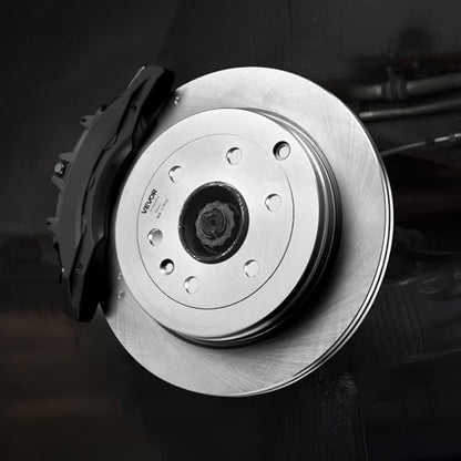 VEVOR Front & Rear Brake Kit Compatible with 2008-2017 Buick Enclave, 2009-2017 Chevrolet Traverse/2007-2010 Saturn Outlook, 2007-2016 GMC Acadia/2017 GMC Acadia Limited, Hollow Brake Rotors Pads Kit - size: R-55150 + R-55151
