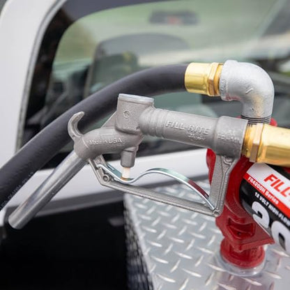 Fill-Rite FRHMN100S 1" Up to 40 GPM (150 LPM) Manual Nozzle with Hook - style: 1" Manual Nozzle