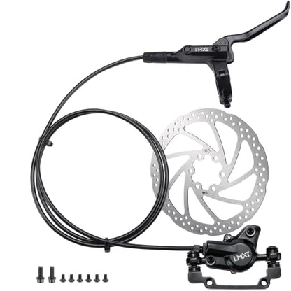 TOBWOLF Right Rear Hydraulic Disc Brake Kit with 160MM Rotor - color: 150cm Right Rear Hydraulic Brakes - Dual Piston