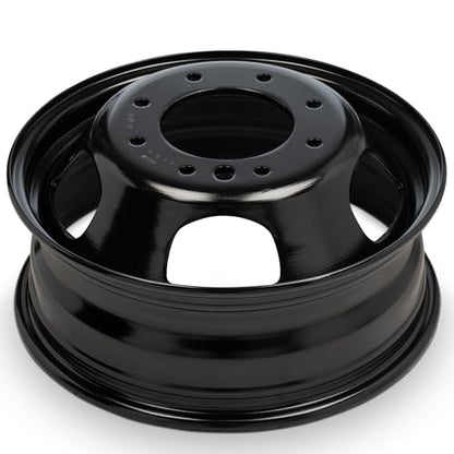 For 2019-2026 Dodge Ram 3500 17 Inch Painted Black Rim - OE Direct Replacement - Road Ready Car Wheel - color: Black