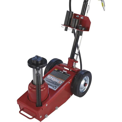 Strongway 35-Ton Quick Lift Air/Hydraulic Service Floor Jack - size: 35 Ton