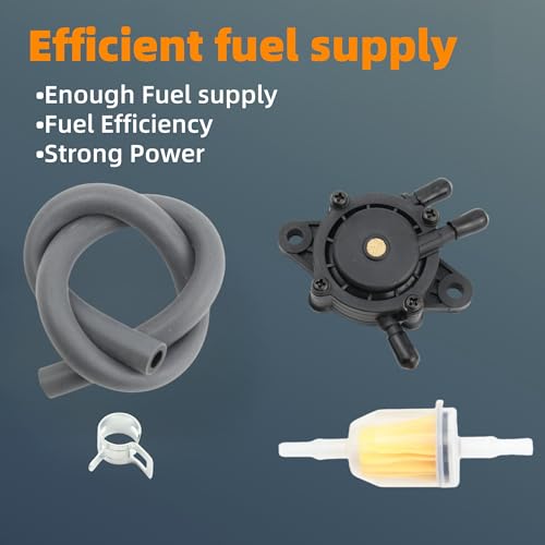 2 Sets 808656 Fuel Pump W/Fuel Line Fuel Filter and Clamps