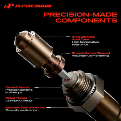 A-Premium 4-Pack Upstream and Downstream O2 Oxygen Sensor - style: 4Pc For Upstream and Downstream