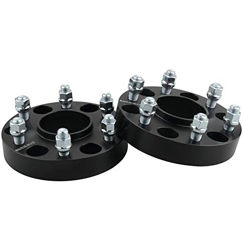 4pc Forged 6x5.5 Hubcentric Wheel Spacers 1 Inch M14x1.5 Studs 78.1mm Hub - size: 1 Inch-4 PCS