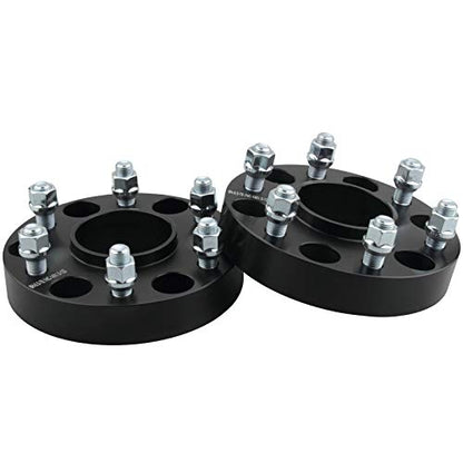 4pc Forged 6x5.5 Hubcentric Wheel Spacers 1 Inch M14x1.5 Studs 78.1mm Hub - size: 1 Inch-4 PCS