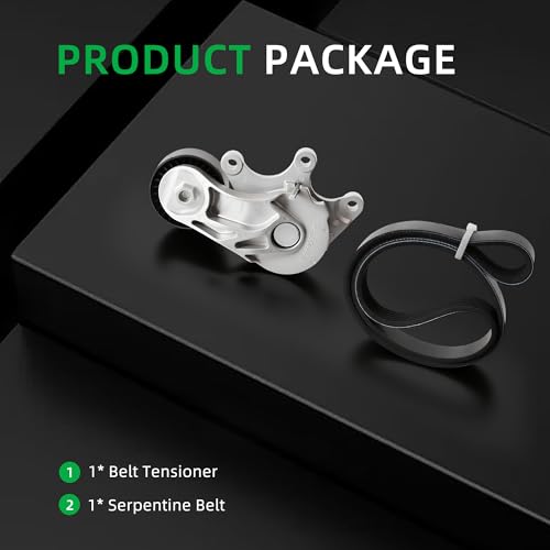 Belt Tensioner and Serpentine Belt Kit for BMW 528i 328i X3 2012-2018 - size: for Z4/X1/X3/428i/528i 2012-2018