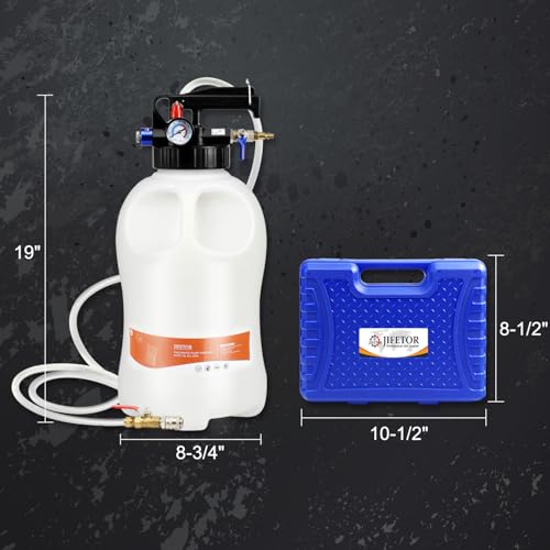 JIFETOR Transmission Fluid Pump Pneumatic Extractor and Dispenser Tool Kit - color: Blue