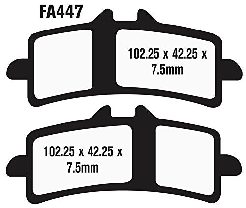 EBC Brakes EBPCK1004 Complete Double-H Sintered Brake Pad Change Kit