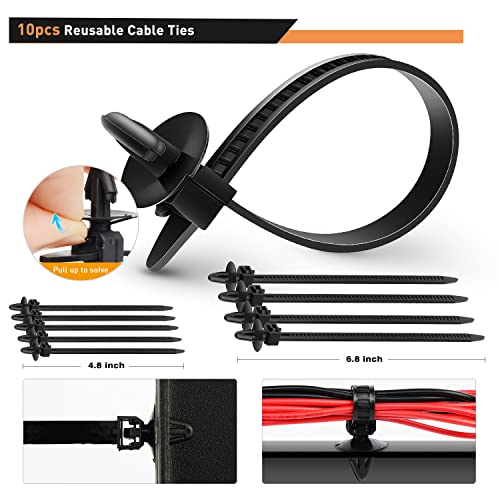 GOOACC 860Pcs Car Push Retainer Clips & Auto Fasteners Assortment - color: 860Pcs Clips + Remover