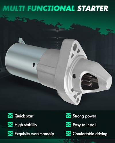 SCITOO Starter Fit For Honda Accord 2006-2012 2.4L 17960N - size: 17960N