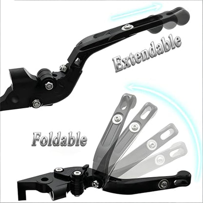 for Rebel 500 300 CMX300 CMX500 Motorcycle Clutch Brake Levers Adjustable CNC Handlebars Brake and Clutch Levers Compatible with 2016-2024 Models (Black-Rebel) - color: Black-Rebel