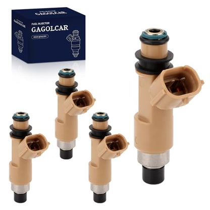 4-Pack Fuel Injectors Set | Compatible with Subaru Impreza 2005-2011 Forester 2005-2010 Saab 9-2X 2005-2006 2.5L H4| Replaces FJ858 842-12338 297-0006 - size: 4 X FJ858
