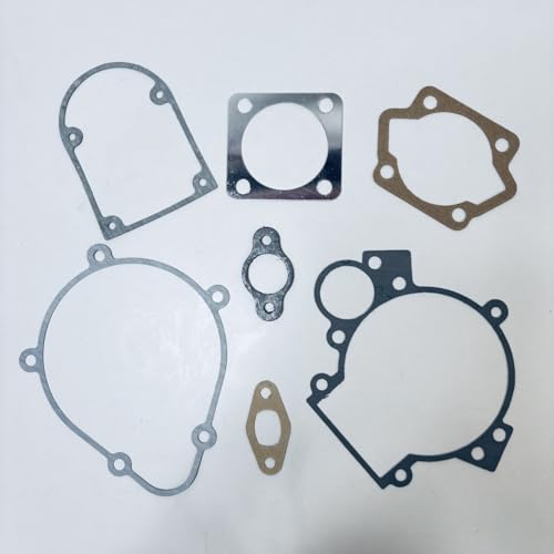 2 Sets 2 Stroke LD100/YD100 Motor Gasket Kit, Complete Engine Gasket Kit for Gas Motorized Bike